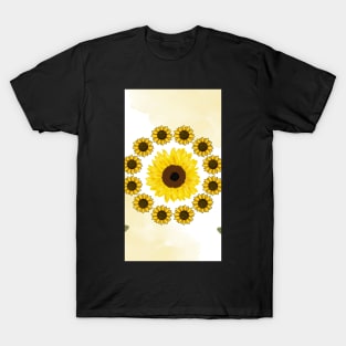 sunflower circle T-Shirt